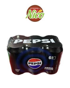 Lata Pepsi Zero x 6 u